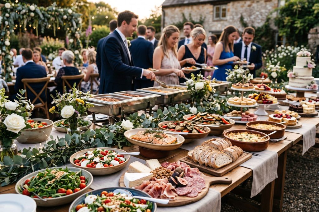buffet pour un mariage