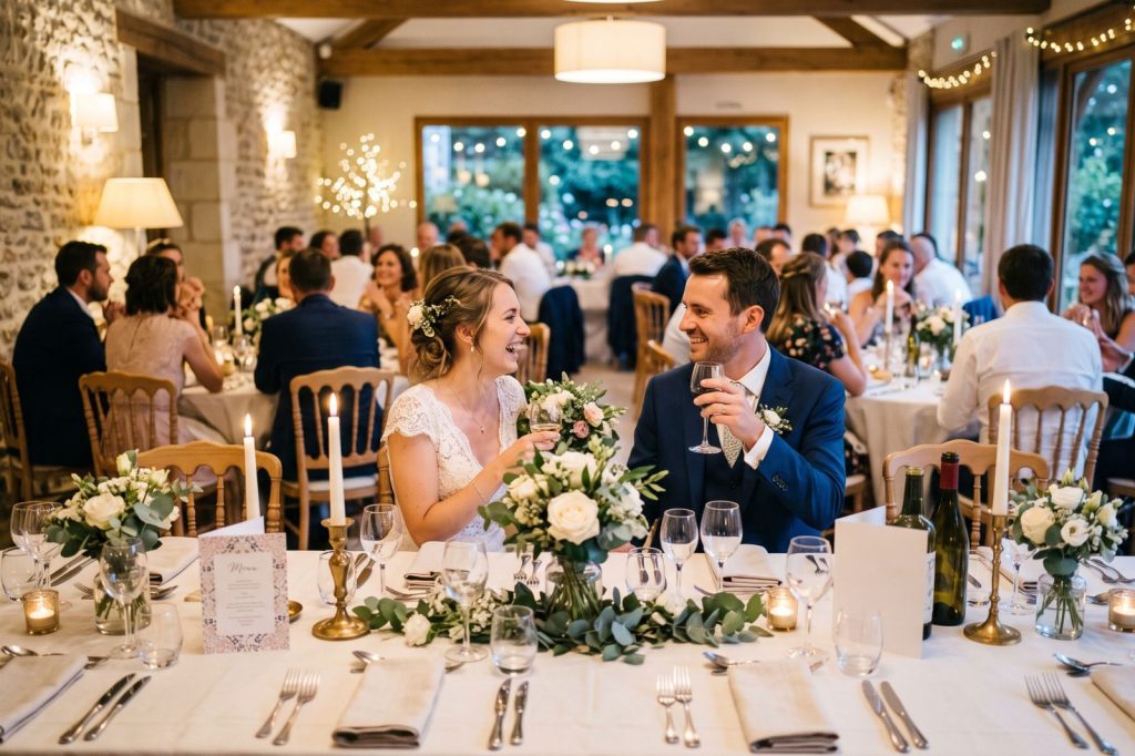 mariage dans un restaurant